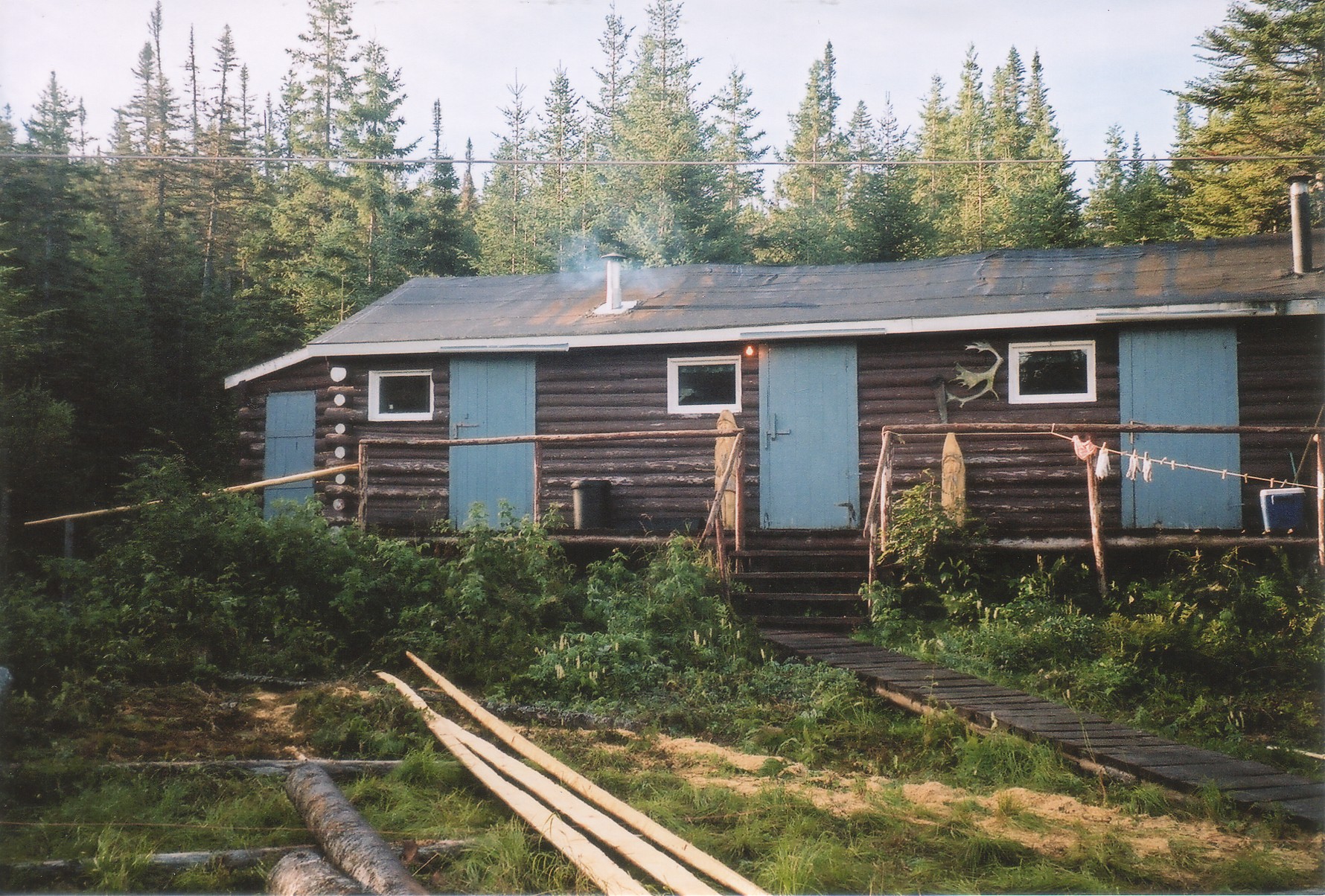 Camp at Deer Lake, Nfld